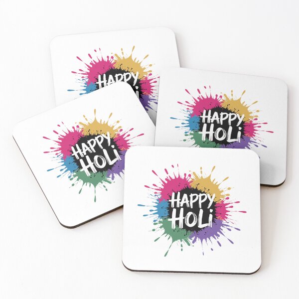Item preview, Happy Holi - Color Splash designed and sold by MagicWander.