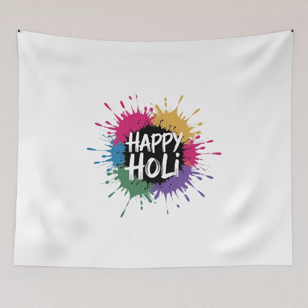 Item preview, Happy Holi - Color Splash designed and sold by MagicWander.