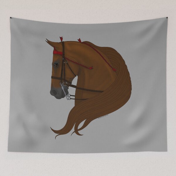 Item preview, Chestnut American Saddlebred Horse designed and sold by DappledMoon.