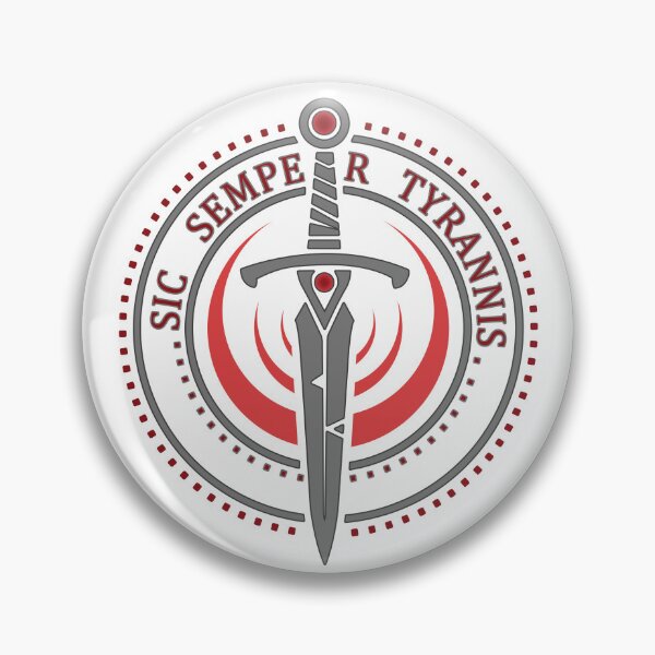 Item preview, Sic Semper Tyrannis Sword Emblem - thus always to tyrants designed and sold by bkeer abobkr.