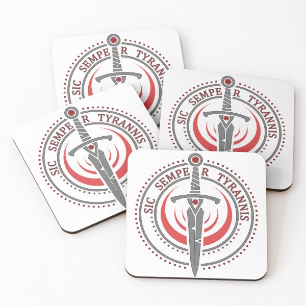 Item preview, Sic Semper Tyrannis Sword Emblem - thus always to tyrants designed and sold by bkeer abobkr.