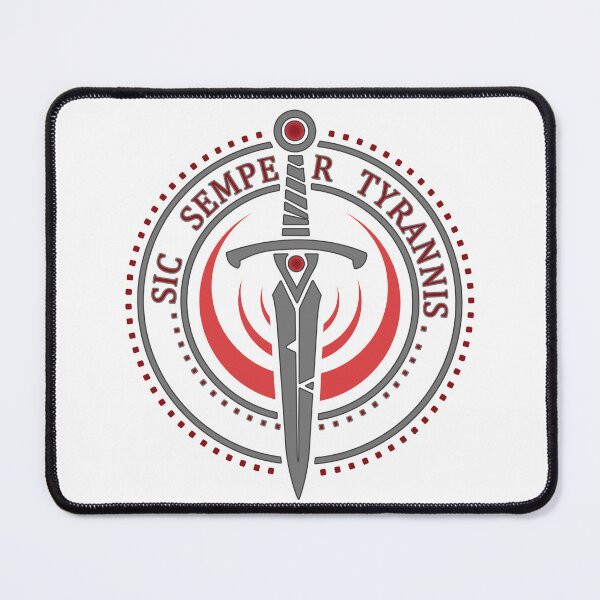 Item preview, Sic Semper Tyrannis Sword Emblem - thus always to tyrants designed and sold by bkeer abobkr.