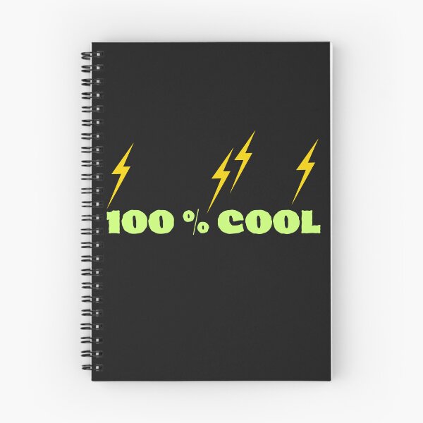 Item preview, "100% Cool - Minimalist Lightning Bolt Design" designed and sold by likeforcode.