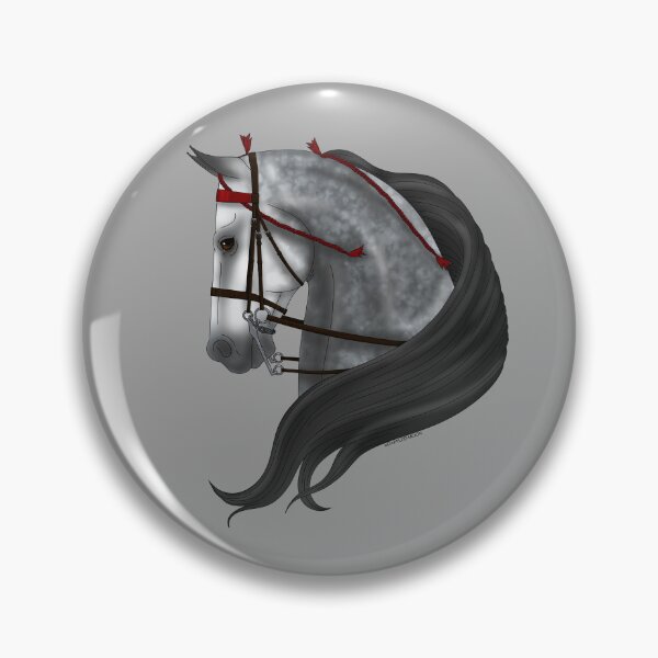 Item preview, Dappled Gray American Saddlebred Horse designed and sold by DappledMoon.