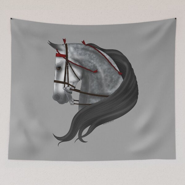 Item preview, Dappled Gray American Saddlebred Horse designed and sold by DappledMoon.