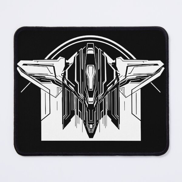 Item preview, White Black Abstract Forms Space Exploration Visions designed and sold by ART ATTACK ZONE.