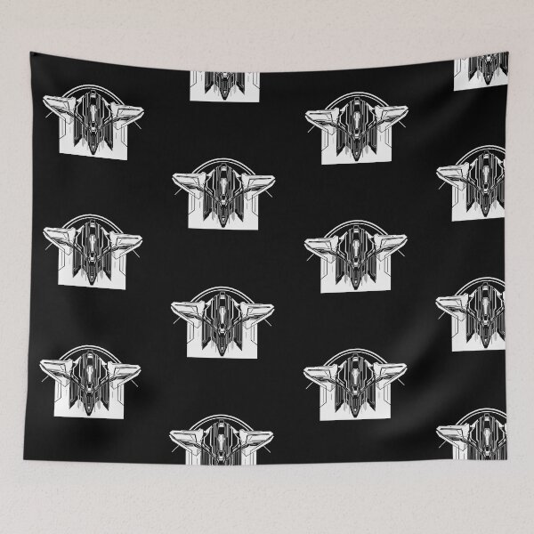 Item preview, White Black Abstract Forms Space Exploration Visions designed and sold by ART ATTACK ZONE.