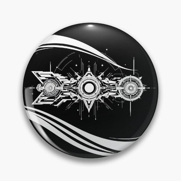 Item preview, Black White Stars Landscapes Forms Space Exploration Visions designed and sold by ART ATTACK ZONE.