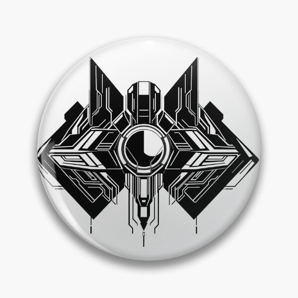 Item preview, Black White Scifi Landscapes Forms Space Exploration Visions designed and sold by ART ATTACK ZONE.