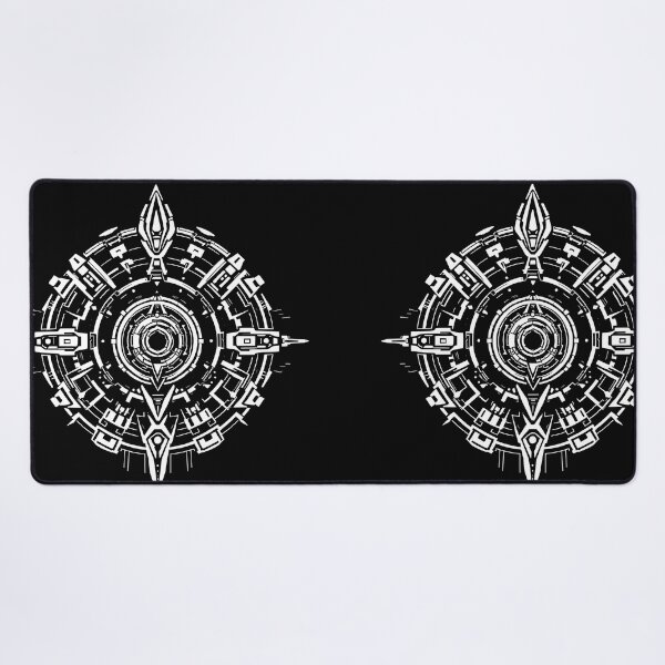 Item preview, Black White Circles Forms Space Exploration Visions designed and sold by ART ATTACK ZONE.