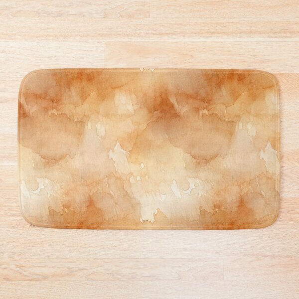 Item preview, Amber brown abstract watercolor designed and sold by DigitaICraft.