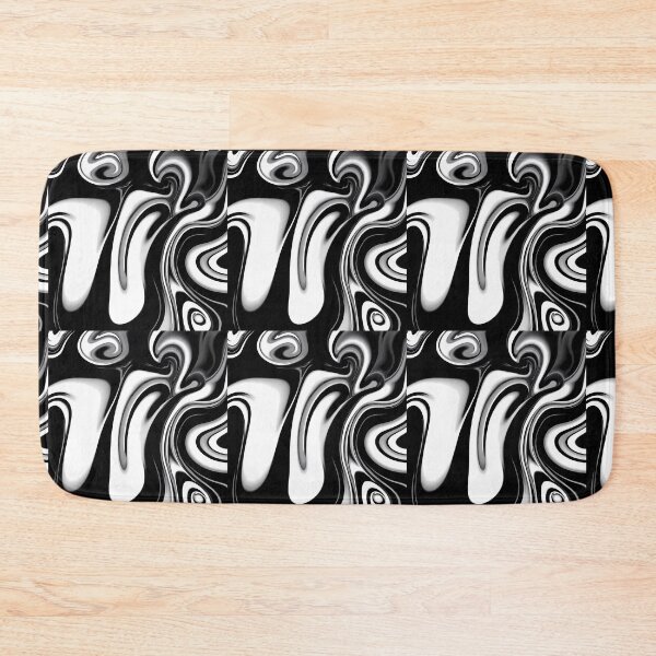 Item preview, Black White Abstract Lines Forms Exploration Visions designed and sold by ART ATTACK ZONE.