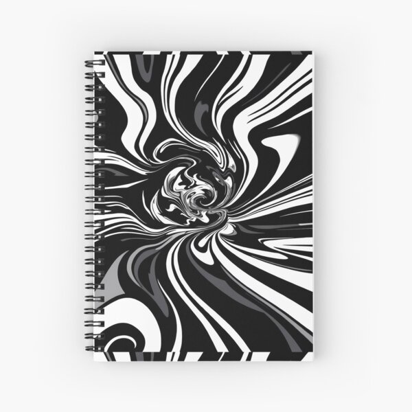 Item preview, Black White Abstract Surreal Art Exploration Visions designed and sold by ART ATTACK ZONE.