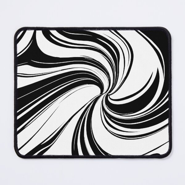 Item preview, Black White Abstract Lines Forms Visions  designed and sold by ART ATTACK ZONE.