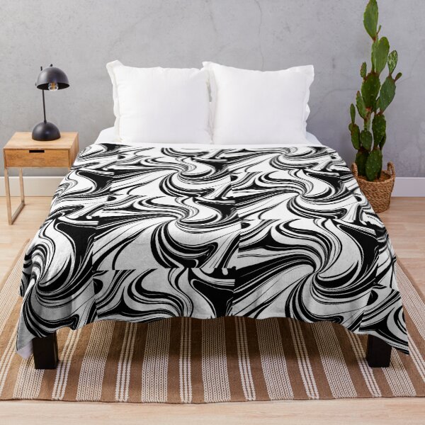 Item preview, Black White Abstract Lines Forms Visions  designed and sold by ART ATTACK ZONE.
