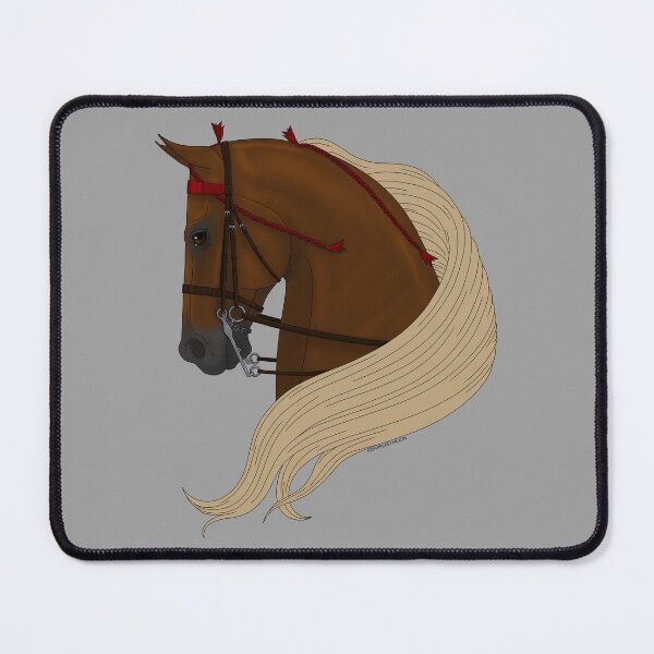 Item preview, Chestnut with Flaxen Mane American Saddlebred Horse designed and sold by DappledMoon.