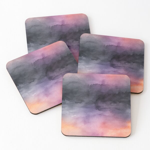 Item preview, Dark multicolor abstract watercolor designed and sold by DigitaICraft.