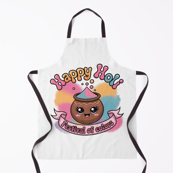 Item preview, Happy Holi - Kawaii Holi Pot designed and sold by MagicWander.