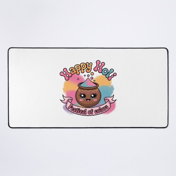 Item preview, Happy Holi - Kawaii Holi Pot designed and sold by MagicWander.