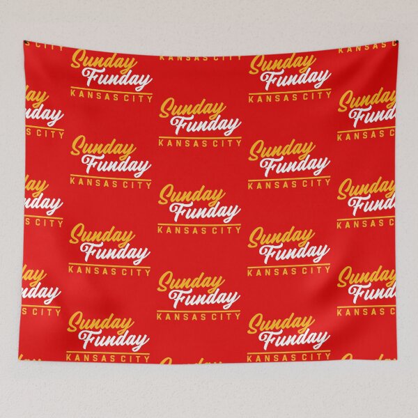 Item preview, Sunday Funday Kansas City Football Team designed and sold by TinysKaden.
