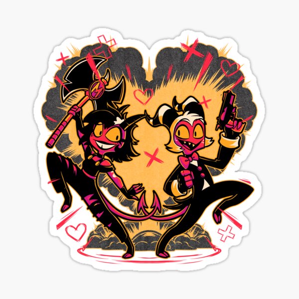 Item preview, Hell Couple Animation - TV Show Animation Gift designed and sold by Studio Mootant.