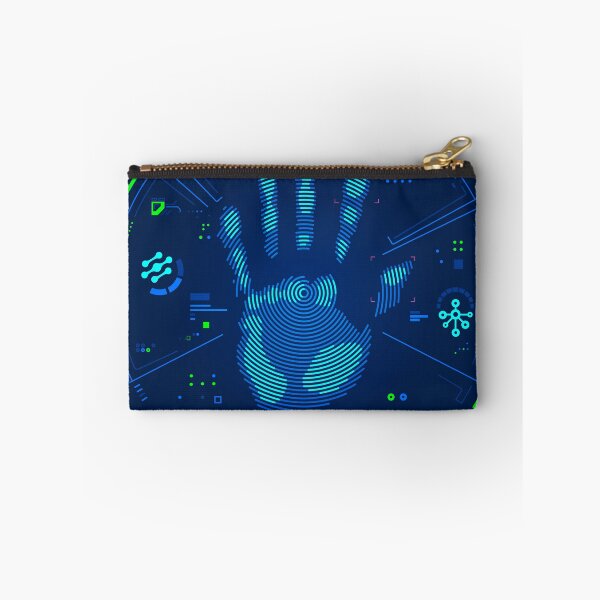 Item preview, digital forensics, circle handprint futuristic technology interface designed and sold by NiamLab.