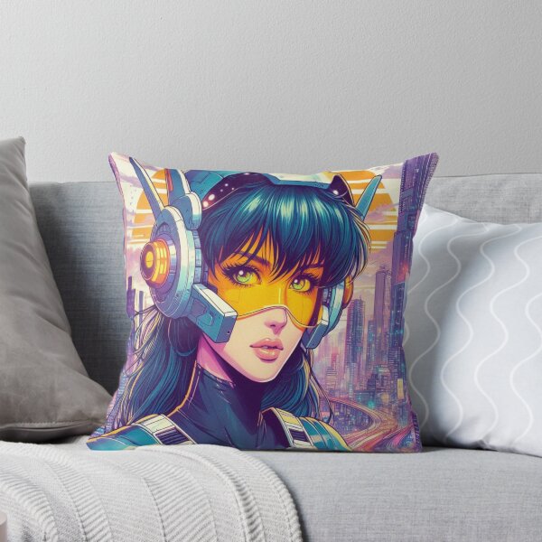 Item preview, Vintage futuristic girl designed and sold by Creativnani.
