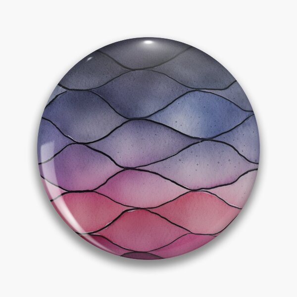 Item preview, Dark multicolor abstract watercolor scale designed and sold by DigitaICraft.