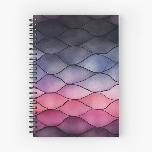 Item preview, Dark multicolor abstract watercolor scale designed and sold by DigitaICraft.