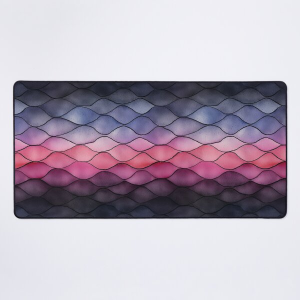 Item preview, Dark multicolor abstract watercolor scale designed and sold by DigitaICraft.