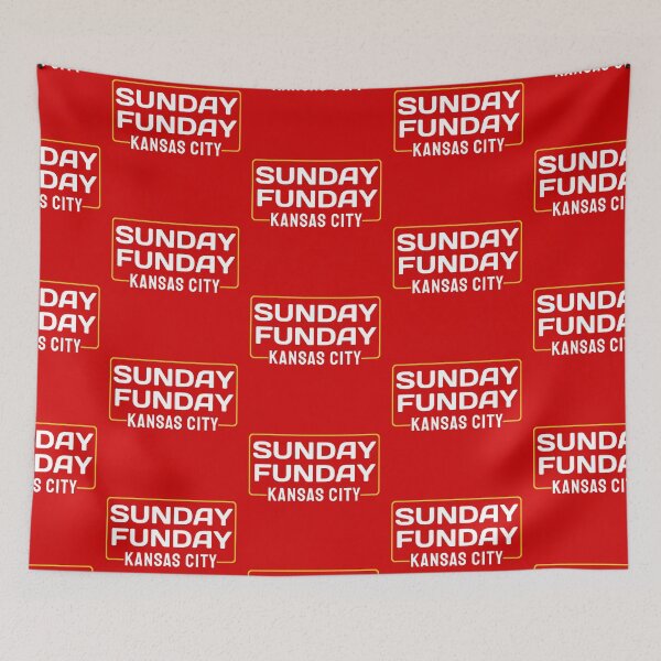 Item preview, Sunday Funday Kansas City Football Team designed and sold by TinysKaden.