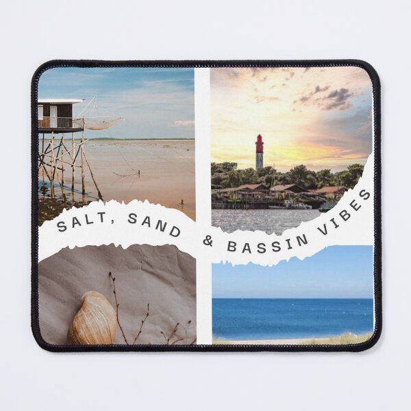 Item preview, Salt, sand & Bassin vibes designed and sold by RedOneHubb.