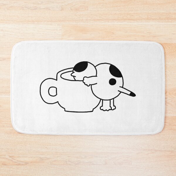Item preview, a Cat with a cup designed and sold by superbaechoo.