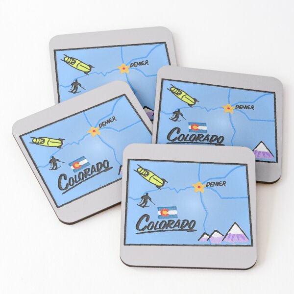 Item preview, Colorado Tourist Map designed and sold by Havocgirl.