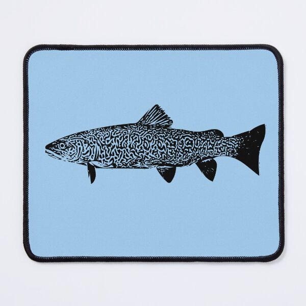 Item preview, Marble Trout Black Design  designed and sold by designsasstultd.