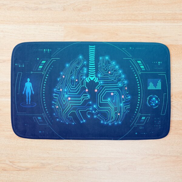 Item preview, medical healthcare technology lungs x-ray, electronic lungs futuristic element designed and sold by NiamLab.