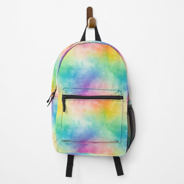 Item preview, Rainbow abstract watercolor designed and sold by DigitaICraft.