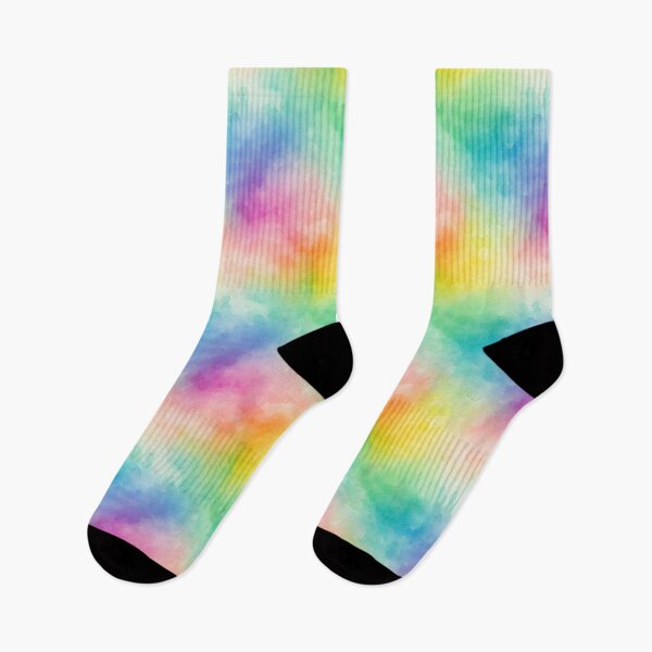 Item preview, Rainbow abstract watercolor designed and sold by DigitaICraft.