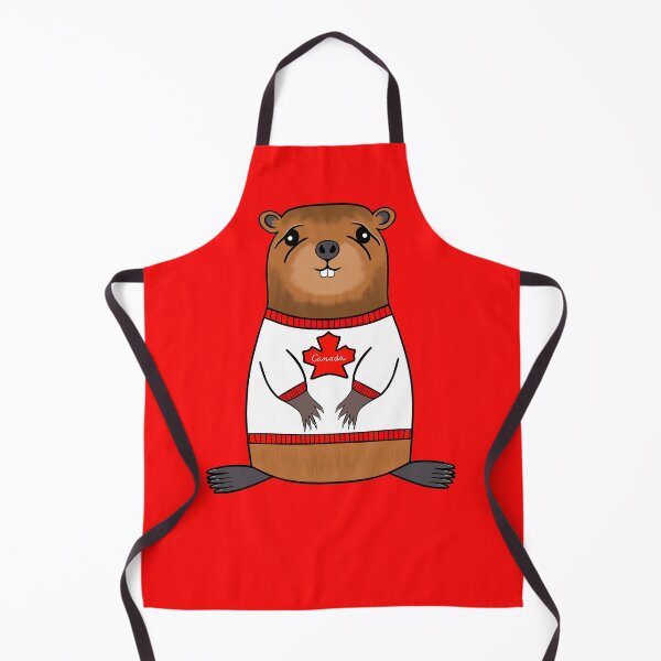 Item preview, Canada Beaver Wearing A Canadian Sweater designed and sold by Sartoris Art.