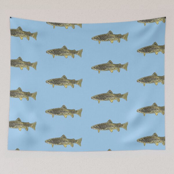 Item preview, Marble Trout Black Alternate Design  designed and sold by designsasstultd.