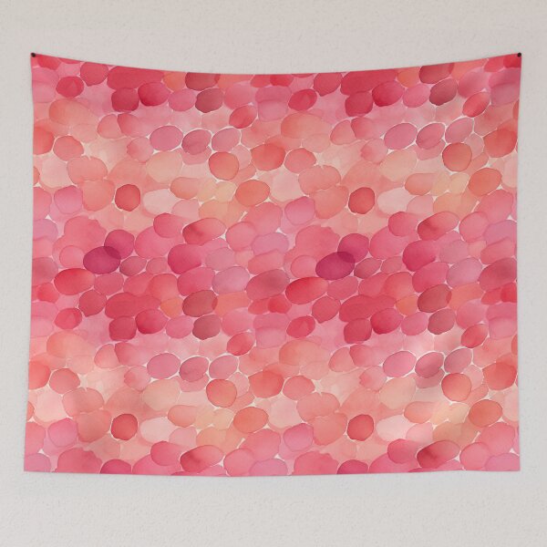 Item preview, Red abstract watercolor designed and sold by DigitaICraft.
