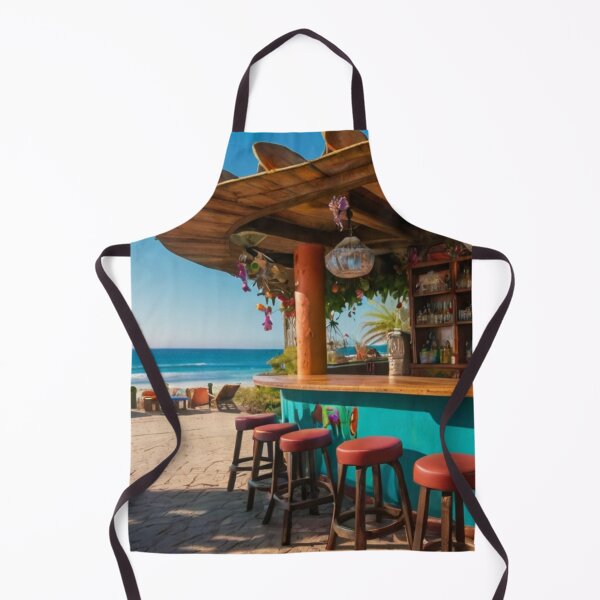 Item preview, Tropical Fiesta: Mexican Bar Overlooking the Sea designed and sold by BlareBlare.