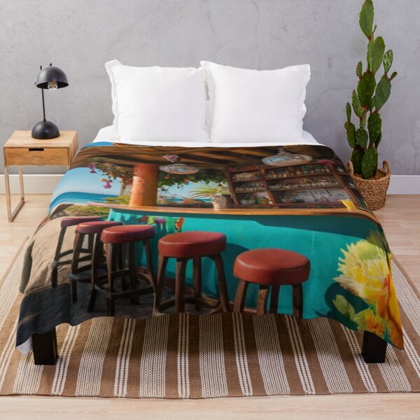 Item preview, Tropical Fiesta: Mexican Bar Overlooking the Sea designed and sold by BlareBlare.