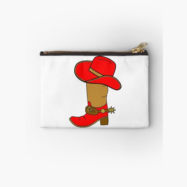 Item preview, Red Cowboy Boot And Hat designed and sold by Sartoris Art.