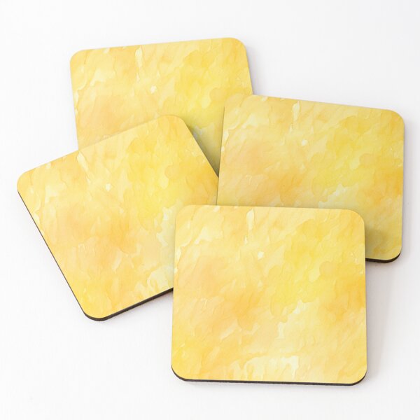 Item preview, Yellow abstract watercolor designed and sold by DigitaICraft.