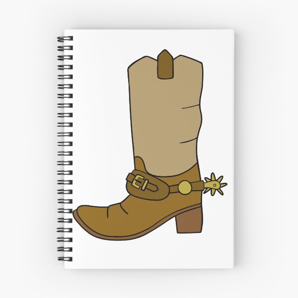 Item preview, Brown Cowboy Boot With Spur designed and sold by Sartoris Art.