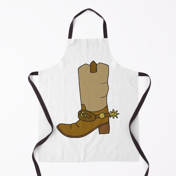 Item preview, Brown Cowboy Boot With Spur designed and sold by Sartoris Art.