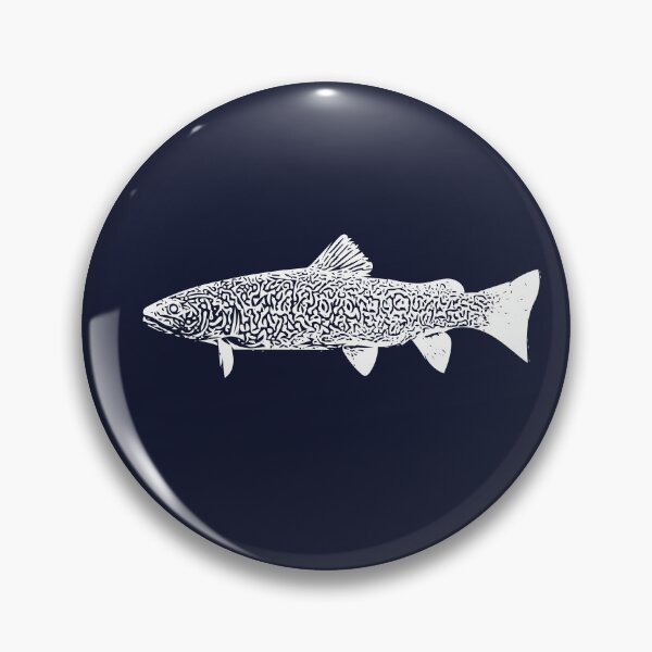 Item preview, Marble Trout White Design  designed and sold by designsasstultd.
