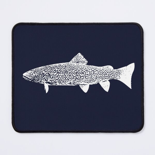 Item preview, Marble Trout White Design  designed and sold by designsasstultd.