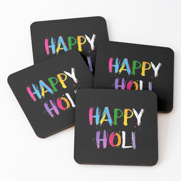 Item preview, Happy Holi - Painted Text designed and sold by MagicWander.